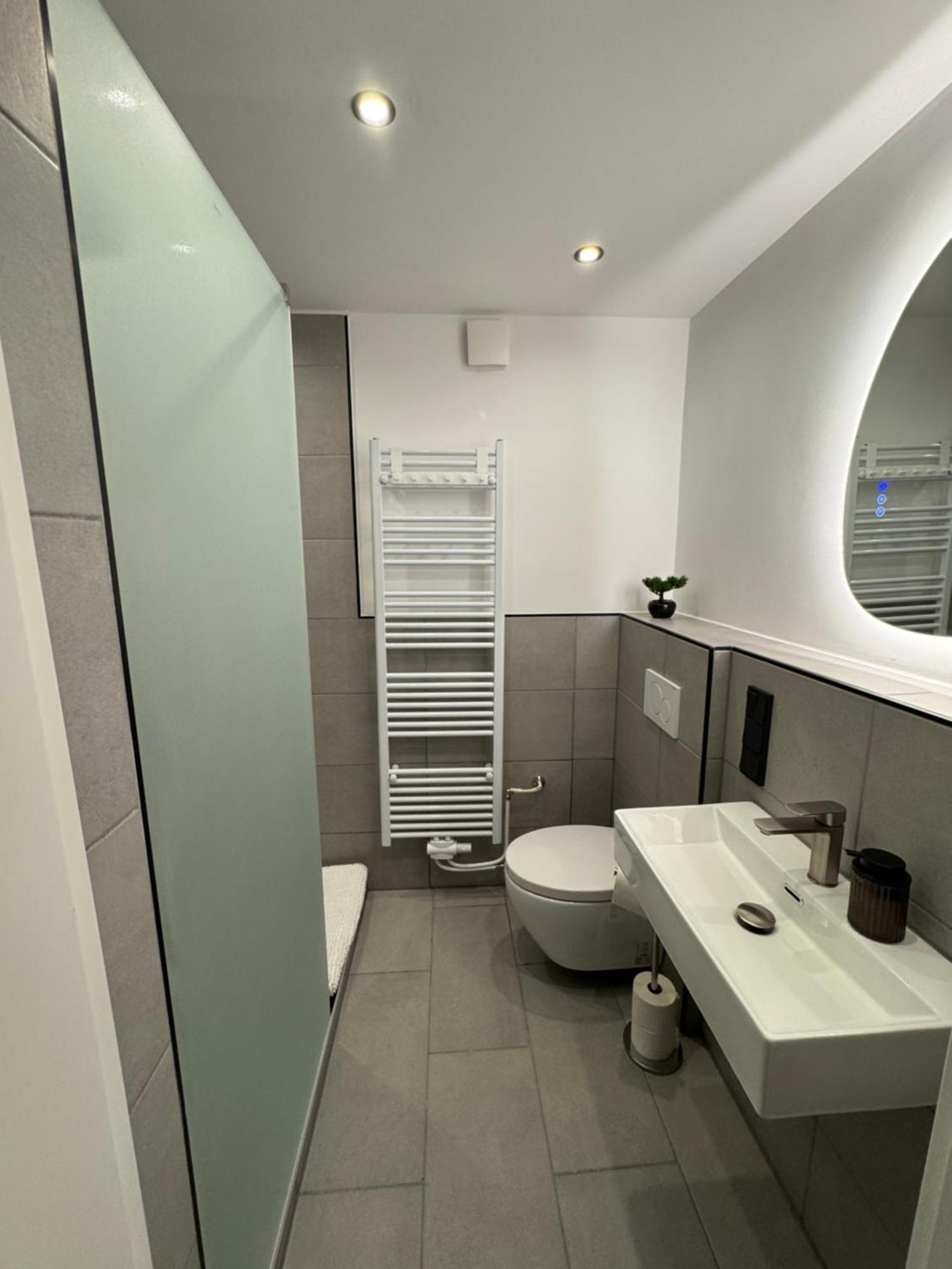 Strandjuwel In Der Seehuette Cuxhaven Duhnen- Exclusive Ferienwohnung Am Strand Mit Meerblick Exterior photo